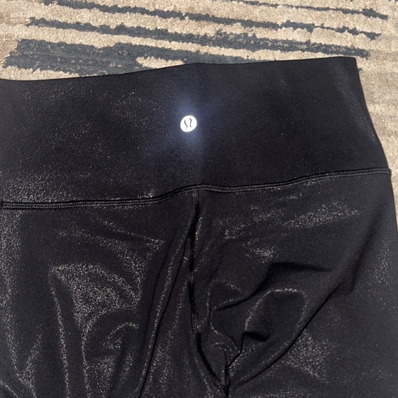 lululemon athletica Pants - Lululemon Align high-rise leggings in a radiant black foil print size 6